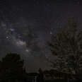starry sky in Flagstaff, Arizona