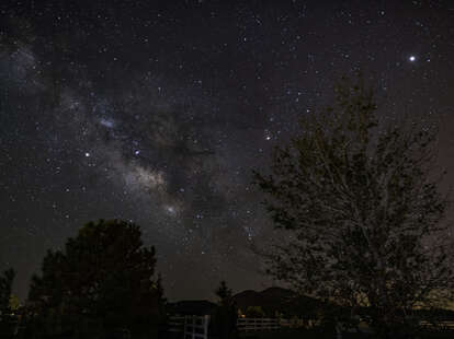 starry sky in Flagstaff, Arizona