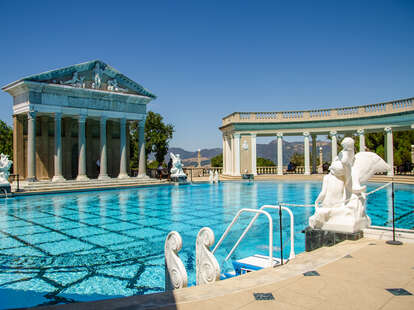 Hearst Castle swimming pools