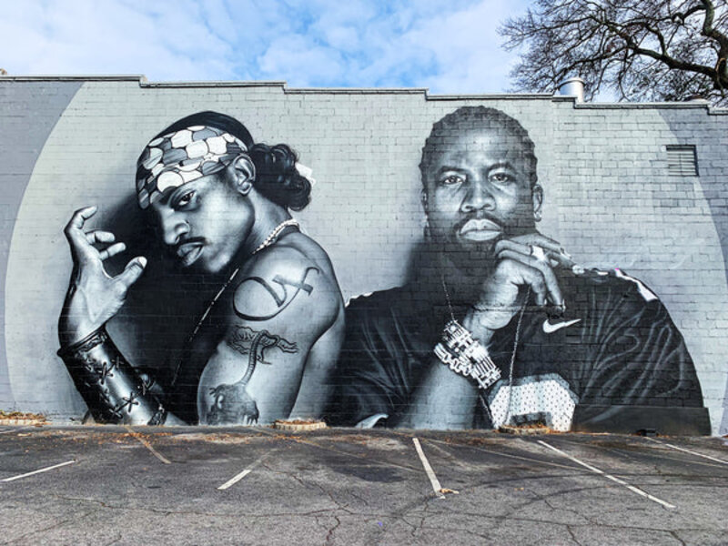Atlanta Rapper Art Atlanta Hip-Hop Landmarks: Historic Sites and Venues Mentioned in ...