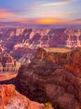 Sunset Matter Point Grand Canyon, Grand Canyon National Park South Rim Arizona, USA.
