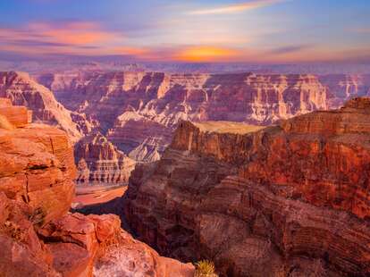 Sunset Matter Point Grand Canyon, Grand Canyon National Park South Rim Arizona, USA.