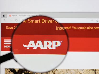 aarp website zoom in