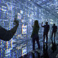 The Cyber Infinity Room at the International Spy Museum