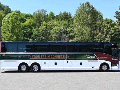 new amtrak electric bus
