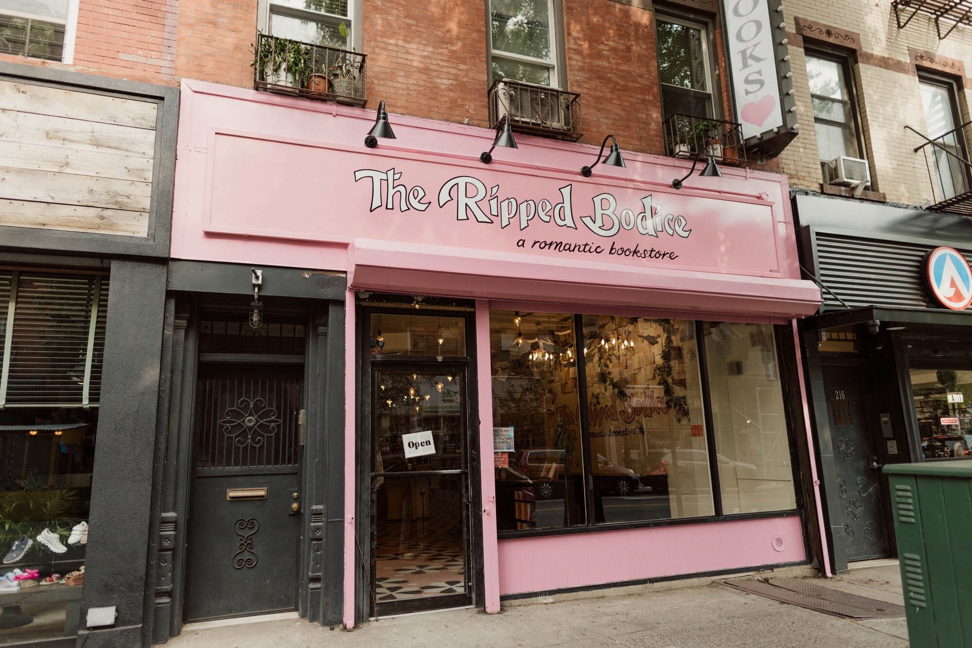 The Ripped Bodice bookstore in Park Slope
