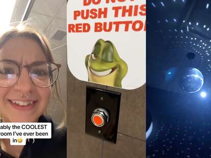 disco bathroom kentucky viral tiktok screenshots