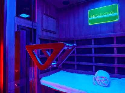 Infrared Sauna at HigherDOSE
