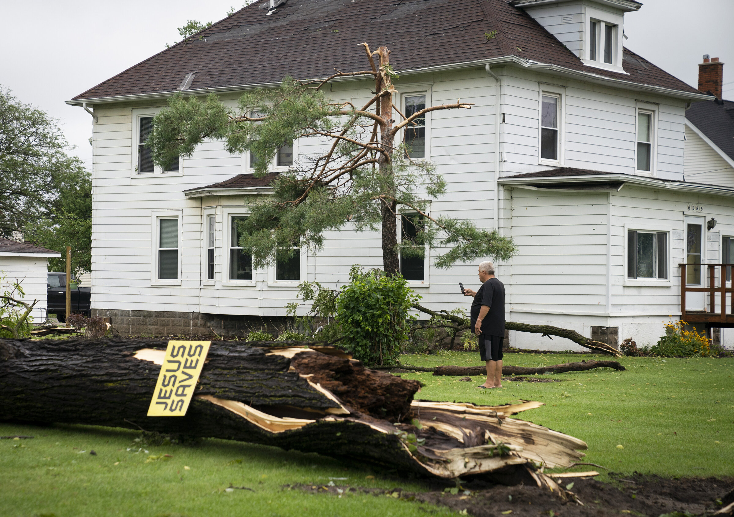 4 Tornadoes Confirmed As Michigan Storms Down Trees and Power Lines; 5 People Killed