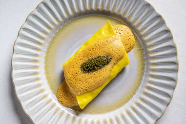 Lobster Cannelloni au Caviar at Cafe Carmellini