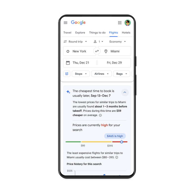 Google Flights New Money-Saving Features