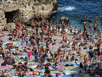 polignano a mare, puglia, italy