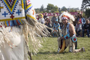 tribal competition dancing in Oregon