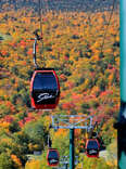 Stowe, Vermont fall foliage from the Gondola SkyRide