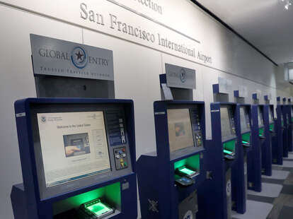 global entry computers at san francisco international airport