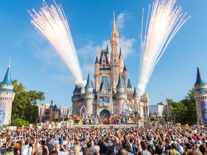 Walt Disney World Resort marked its 45th anniversary on October 1, 2016 in Lake Buena Vista, Florida.