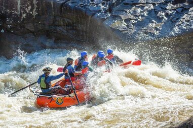 white water rafting in west virginia