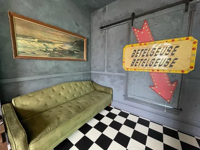 A creepy Airbnb inspired by the Halloween movie Beetlejuice