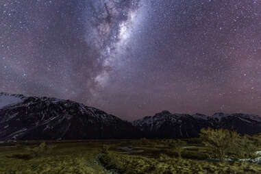 The Milky Way over Aoraki Mackenzie International Dark Sky Reserve