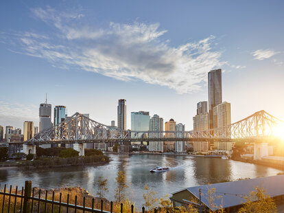brisbane skyline australia