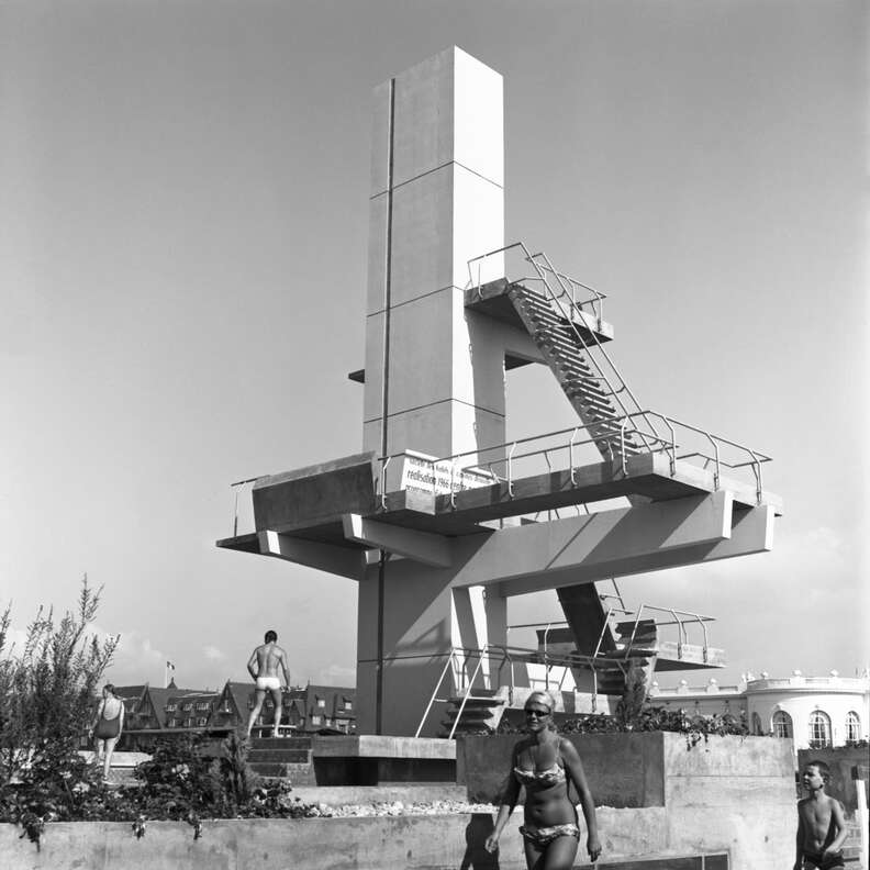 diving platform at piscine olympique