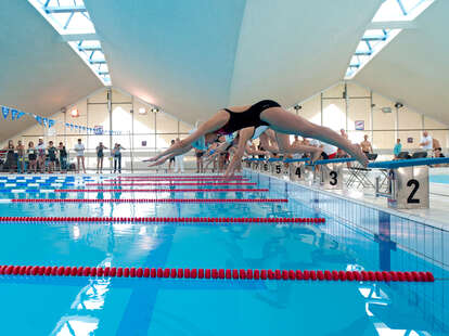 piscine olympique in deauville