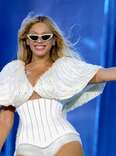 Beyoncé performs onstage during the RENAISSANCE WORLD TOUR at SoFi Stadium