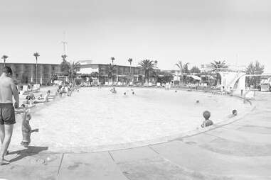 Tropicana Las Vegas pool 1964