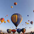 The Best Way to Watch the Annular Eclipse Is at This Hot Air Balloon Festival