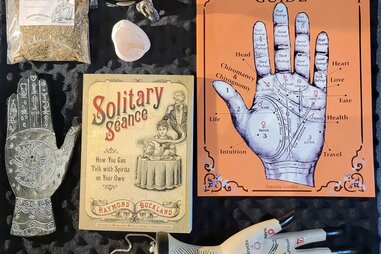 occult items on display