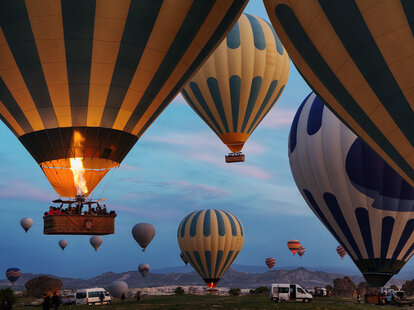 Hot Air Balloons in Cappadocia, Turkey