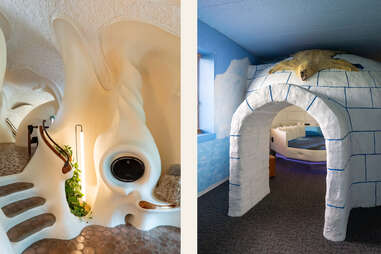 Themed hotel rooms