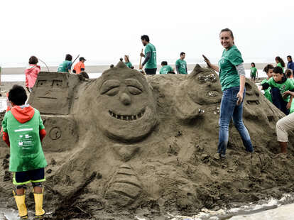 Sandcastle Classic contest in San Francisco