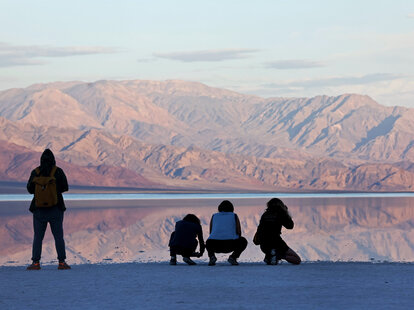 lake in death valley