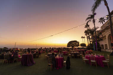 outdoor event space at ritz-carlton, laguna niguel in south orange county