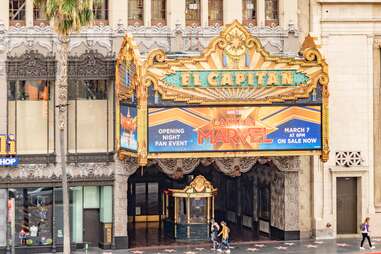 El Capitan cinema, Lost Angeles