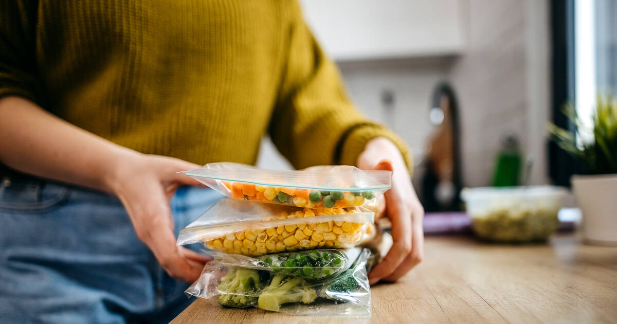 My boyfriend insists on storing leftovers in ziplock bags even