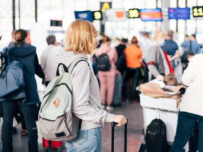 busy airport