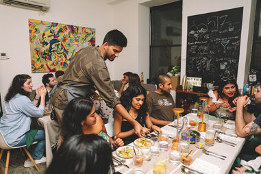 The Sewing Tin dinner party