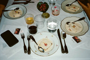 The Salon dinner party