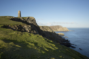 the american monument on the mull of oa on the isle of islay