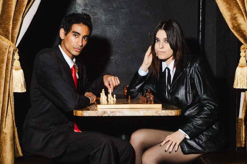 Club Chess founders Alexander Luke Bahta and Corrine Ciani