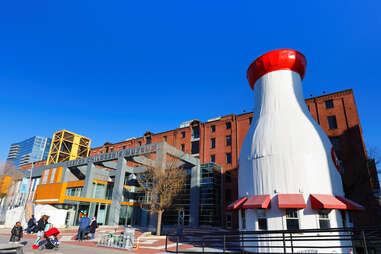 milk bottle building boston children's museum