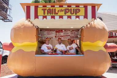 tail o' the pup hot dog stand