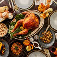 Four Seasons One Dalton, Boston Thanksgiving spread