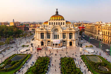 palacio de bellas artes mexico city capital city