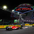  Charles Leclerc of Monaco driving on track during practice ahead of the F1 Grand Prix of Las Vegas at Las Vegas Strip Circuit on November 17, 2023 in Las Vegas, Nevada