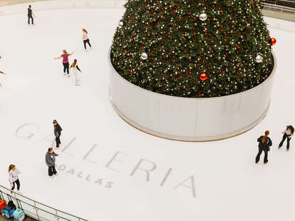 The Christmas Tree at The Galleria in Dallas 