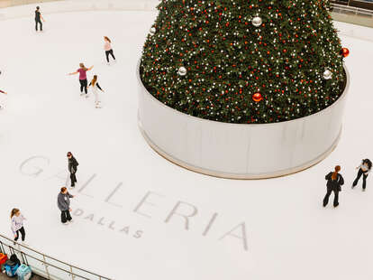 The Christmas Tree at The Galleria in Dallas