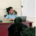 Professor Sweetly Steps In After His Student Couldn't Find A Pet Sitter